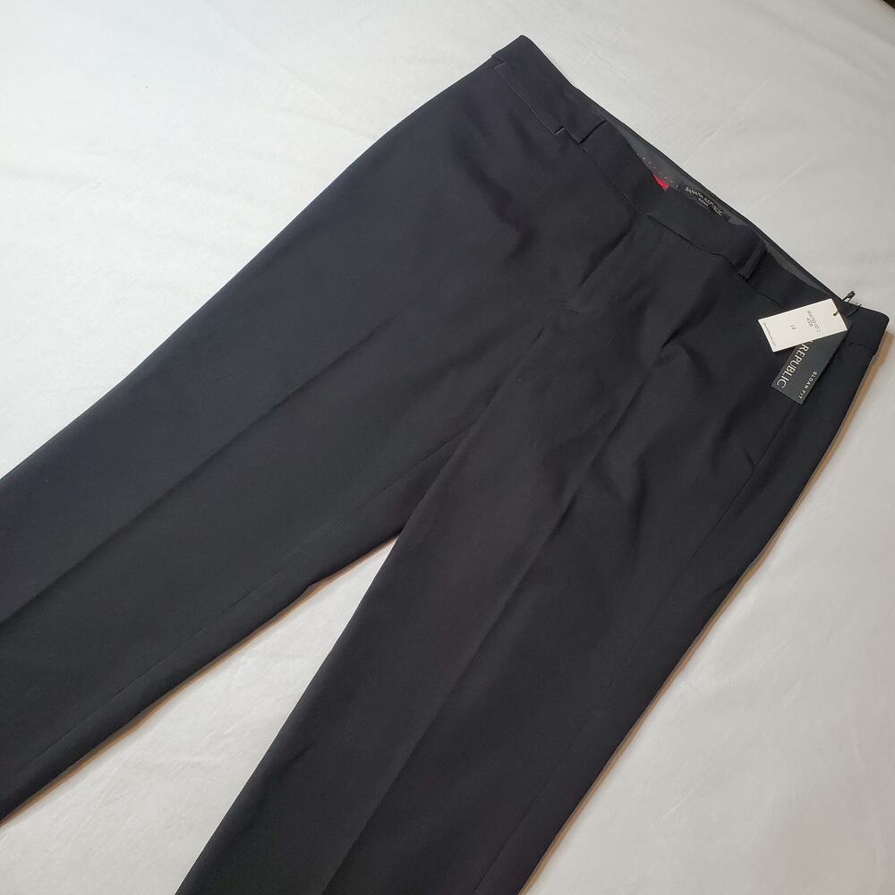Banana Republic Women's Size 14 NWT Sloan Low Rise Slim Leg Pants Black 904793